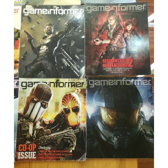 Game Informer Magazine Lot of 17 Issues from 20012-2017 Halo Dragon Ball Fighter - Picture 5 of 10